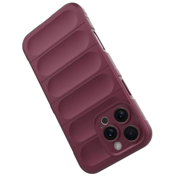 Защитный чехол Deexe Terra Case для Apple iPhone 16 Pro Max - Wine Red: фото 4 из 7