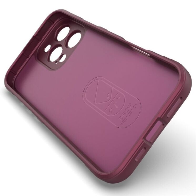 Защитный чехол Deexe Terra Case для Apple iPhone 16 Pro Max - Wine Red: фото 3 из 7