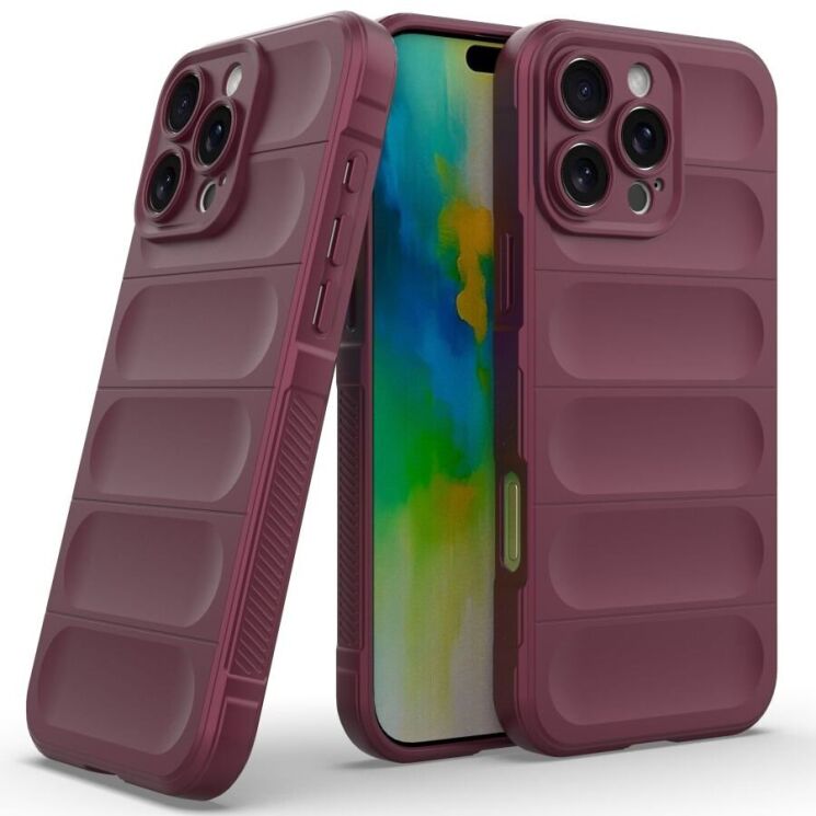 Защитный чехол Deexe Terra Case для Apple iPhone 16 Pro Max - Wine Red: фото 2 из 7