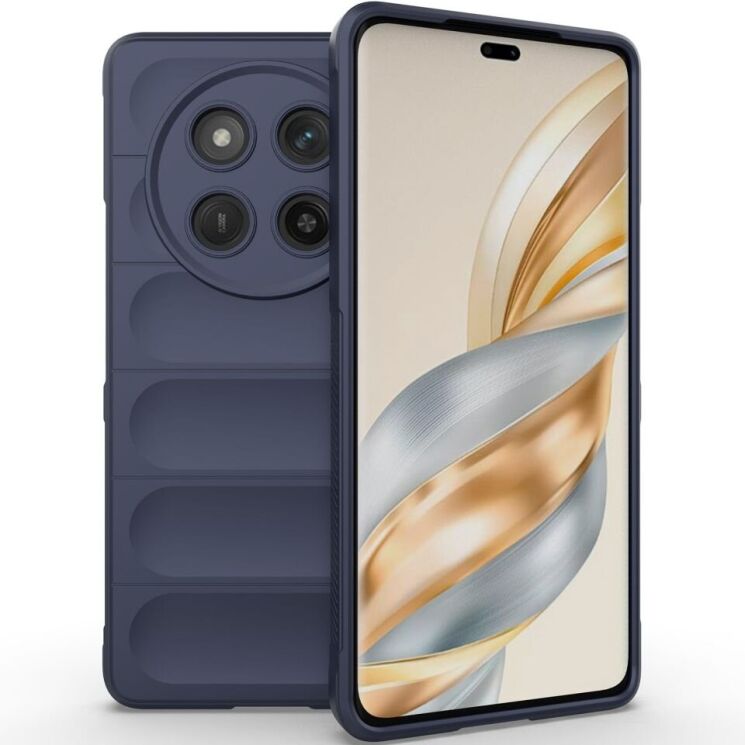 Защитный чехол Deexe Terra Case для Honor Magic 7 Lite - Dark Blue: фото 1 из 4