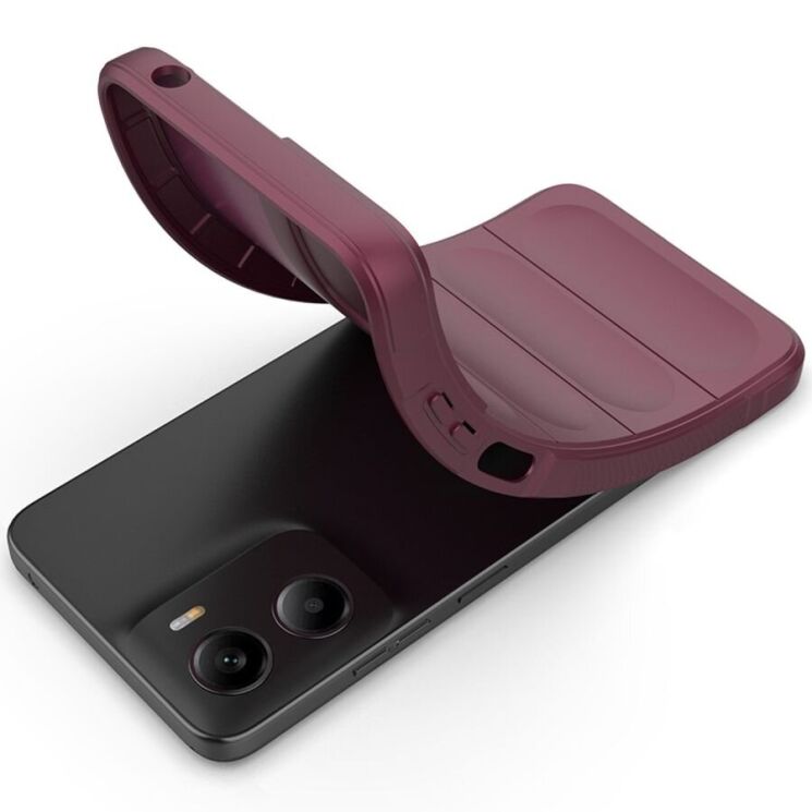 Защитный чехол Deexe Terra Case для Motorola Moto G05 / Moto E15 - Black: фото 5 из 6