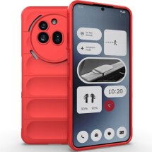Защитный чехол Deexe Terra Case для Nothing Phone (3a) Pro - Red: фото 1 из 8