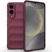 Защитный чехол Deexe Terra Case для Samsung Galaxy S25 Edge (S937) - Wine Red: фото 1 из 3