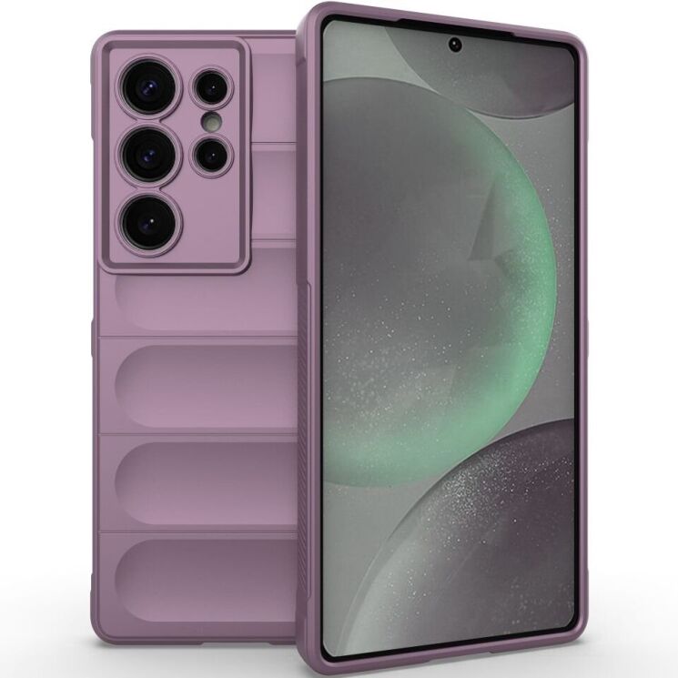 Защитный чехол Deexe Terra Case для Samsung Galaxy S25 Ultra (S938) - Light Purple: фото 1 из 4