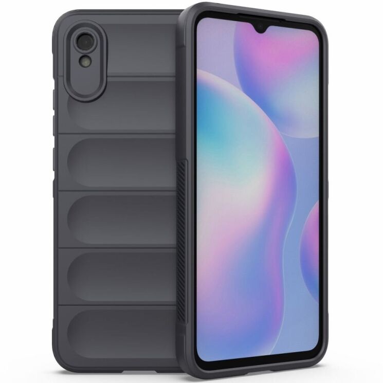 Захисний чохол Deexe Terra Case для Xiaomi Redmi 9A - Dark Grey: фото 1 з 5