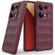 Защитный чехол Deexe Terra Case для Xiaomi Redmi Note 14S - Wine Red (375940WR). Фото 2 из 6