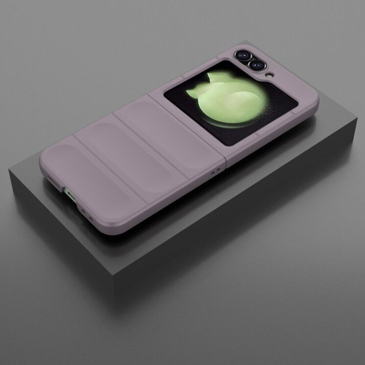 Защитный чехол Deexe Terra Case (FF) для Samsung Galaxy Flip 6 - Light Purple: фото 4 из 7