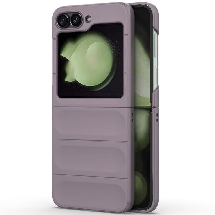 Защитный чехол Deexe Terra Case (FF) для Samsung Galaxy Flip 6 - Light Purple: фото 2 из 7