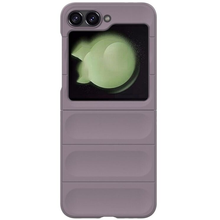 Защитный чехол Deexe Terra Case (FF) для Samsung Galaxy Flip 6 - Light Purple: фото 3 из 7