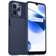 Защитный чехол Deexe Thunder Series для Realme C35 - Blue (300404L)