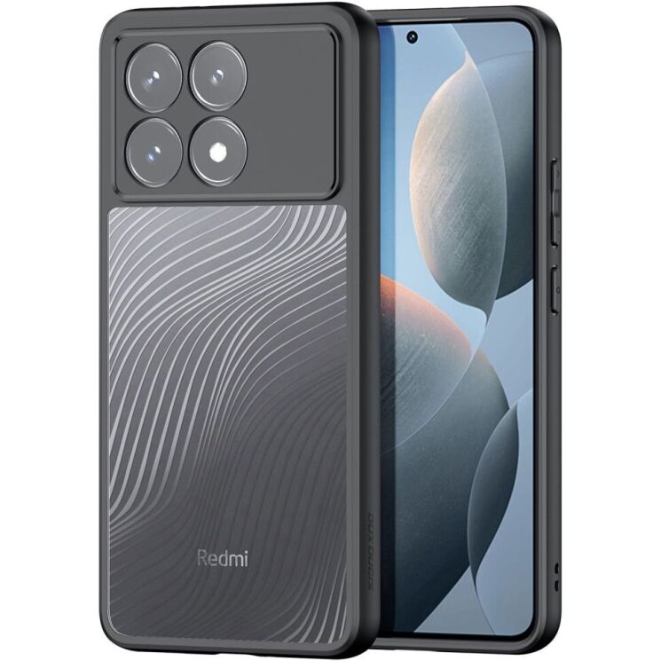 Защитный чехол DUX DUCIS Aimo Series для Xiaomi Poco F6 Pro - Black: фото 1 из 10