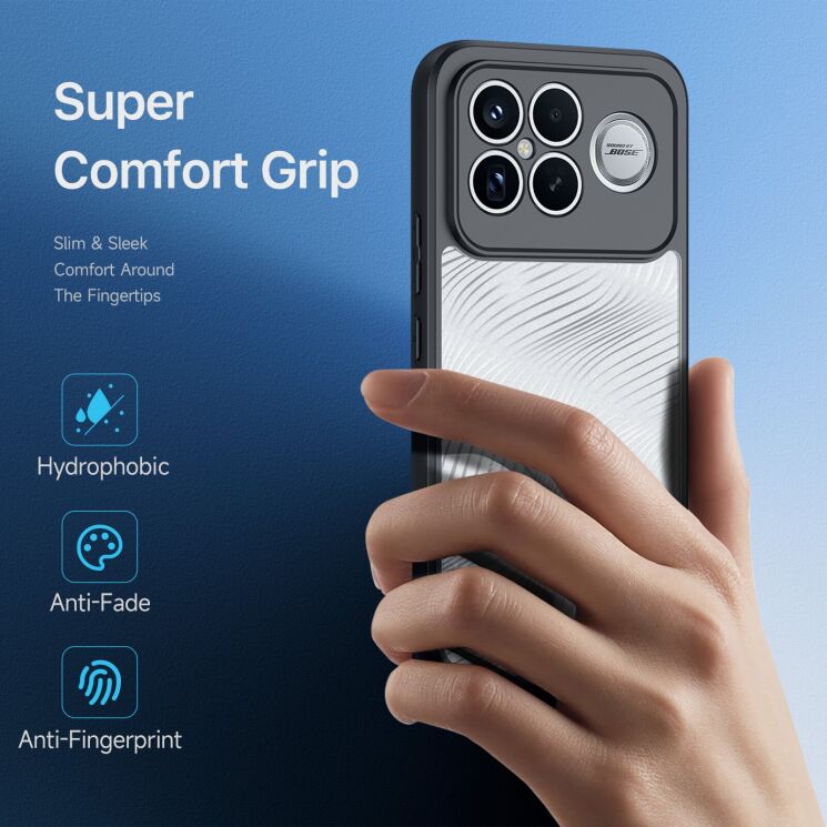 Защитный чехол DUX DUCIS Aimo Series для Xiaomi Poco F8 Ultra - Black (403427B) Защитный чехол DUX DUCIS Aimo Series для Xiaomi Poco F8 Ultra - Black: фото 5 из 11