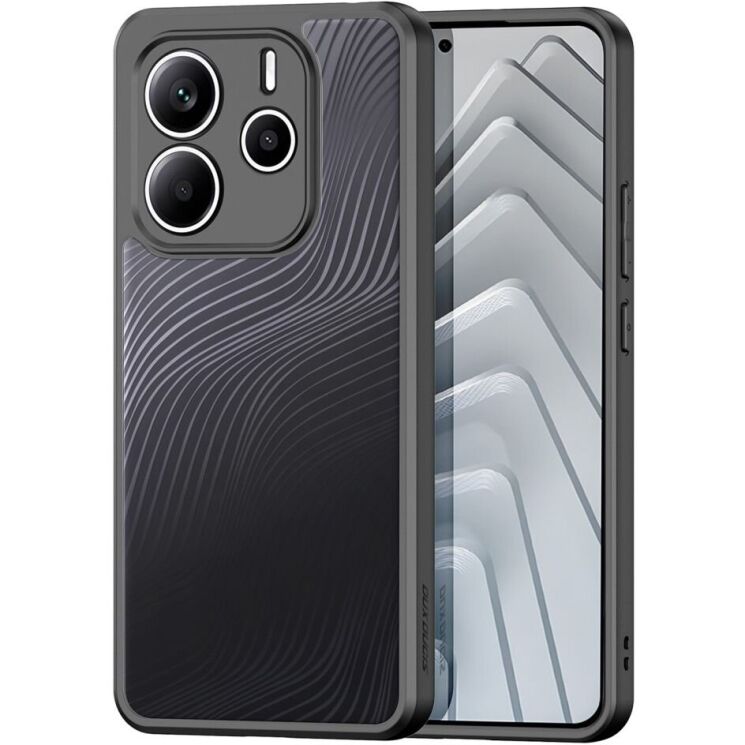 Защитный чехол DUX DUCIS Aimo Series для Xiaomi Redmi Note 14 5G - Black: фото 1 из 10