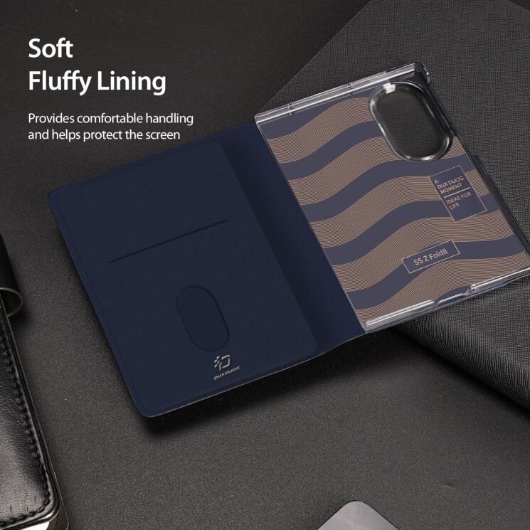 Защитный чехол DUX DUCIS Bril Series для Samsung Galaxy Fold 8 - Blue (424511L) Защитный чехол DUX DUCIS Bril Series для Samsung Galaxy Fold 8 - Blue: фото 9 из 10