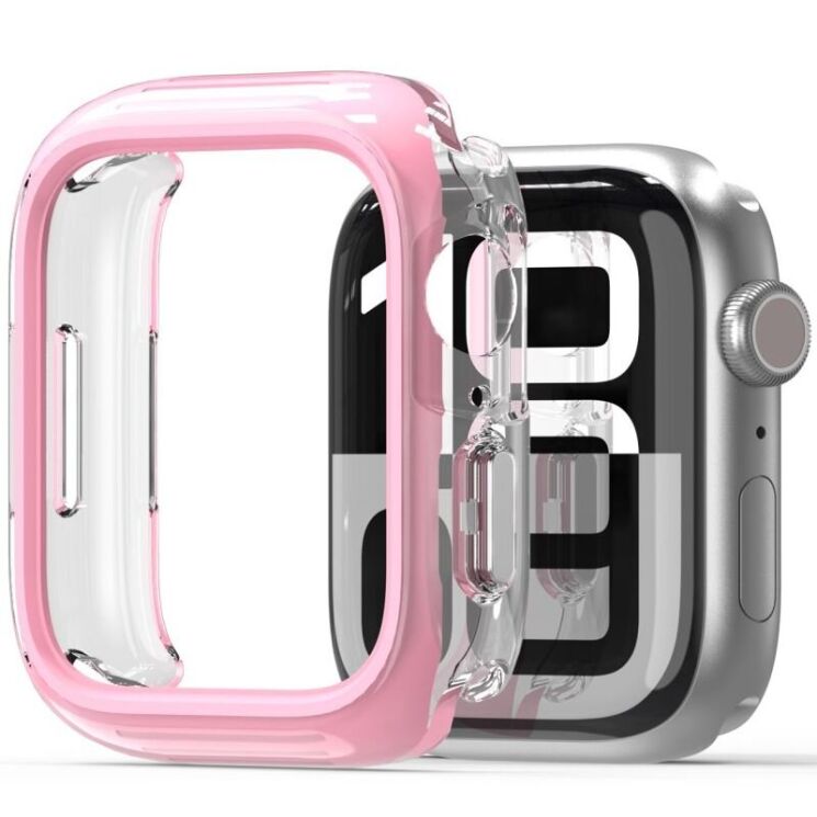 Захисний чохол DUX DUCIS Camo Series для Apple Watch 41 mm (7 / 8 / 9 Series) - Pink: фото 1 з 11