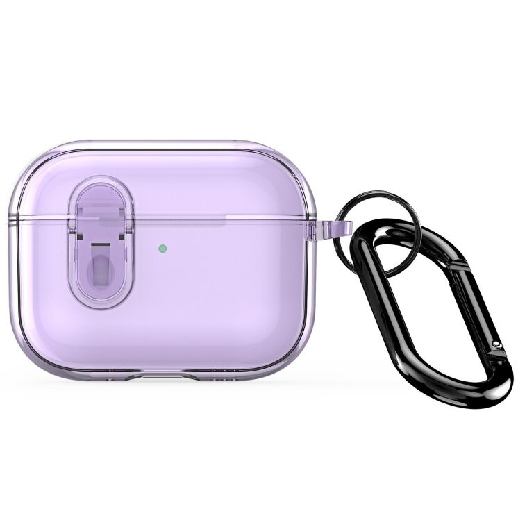 Защитный чехол DUX DUCIS PECL Series для AirPods Pro 3 - Purple (390120V) Защитный чехол DUX DUCIS PECL Series для AirPods Pro 3 - Purple: фото 1 из 13