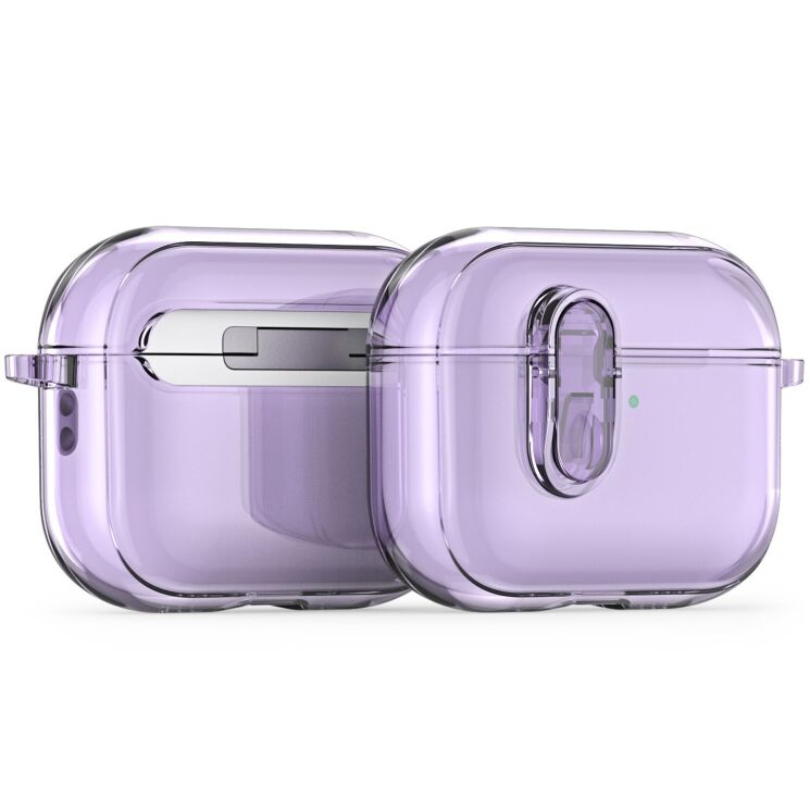 Защитный чехол DUX DUCIS PECL Series для AirPods Pro 3 - Purple (390120V) Защитный чехол DUX DUCIS PECL Series для AirPods Pro 3 - Purple: фото 2 из 13