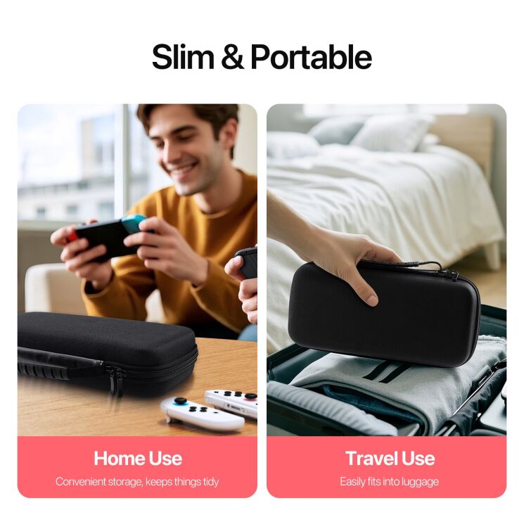 Захисний чохол Dux Ducis Storage Bag для Nintendo Switch 2 - Black: фото 9 з 11