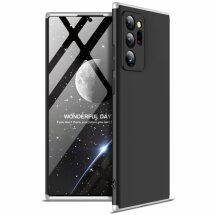 Защитный чехол GKK Double Dip Case для Samsung Galaxy Note 20 Ultra (N985) - Black / Silver: фото 1 из 14