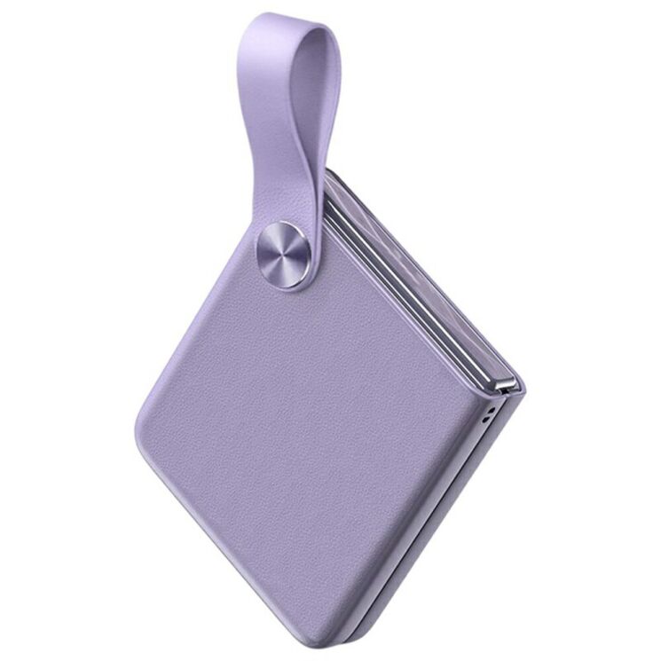 Защитный чехол GKK Strap Kickstand для Motorola Razr 60 Ultra / Razr 70 Ultra - Purple: фото 1 из 5
