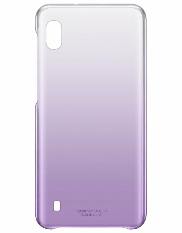Защитный чехол Gradation Cover для Samsung Galaxy A10 (A105) EF-AA105CVEGRU - Violet: фото 5 из 7