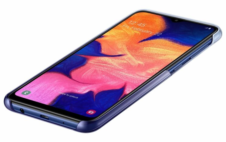 Защитный чехол Gradation Cover для Samsung Galaxy A10 (A105) EF-AA105CVEGRU - Violet: фото 4 из 7
