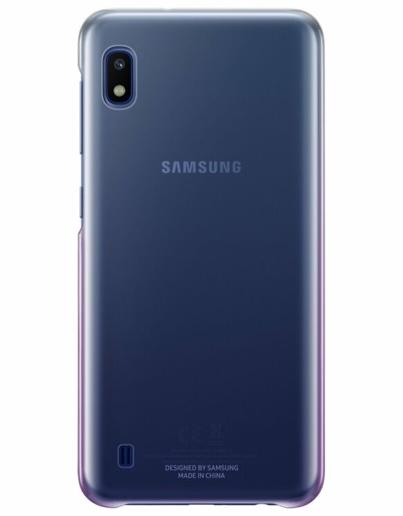 Защитный чехол Gradation Cover для Samsung Galaxy A10 (A105) EF-AA105CVEGRU - Violet: фото 1 из 7