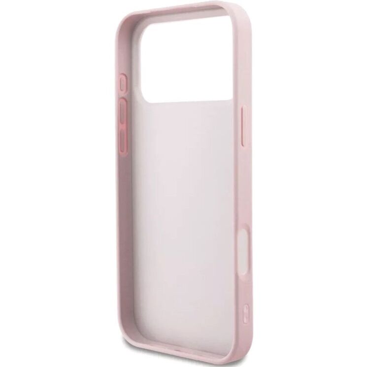 Захисний чохол Guess 4G Classic для iPhone 18 Pro Max / 17 Pro Max (GUHCP18XG4GFPI) - Pink: фото 6 з 7