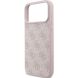 Захисний чохол Guess 4G Classic для iPhone 18 Pro Max / 17 Pro Max (GUHCP18XG4GFPI) - Pink (423956P). Фото 5 з 7