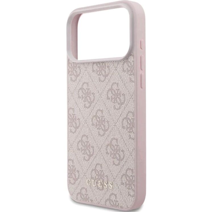 Захисний чохол Guess 4G Classic для iPhone 18 Pro Max / 17 Pro Max (GUHCP18XG4GFPI) - Pink: фото 5 з 7