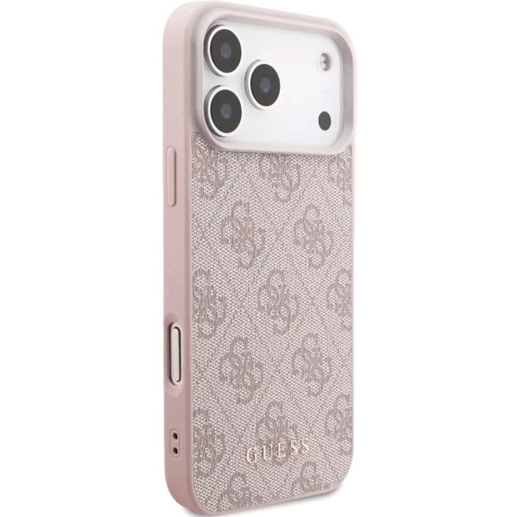 Захисний чохол Guess 4G Classic для iPhone 18 Pro Max / 17 Pro Max (GUHCP18XG4GFPI) - Pink: фото 3 з 7