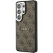 Захисний чохол Guess 4G Embossed Ring MagSafe для Samsung Galaxy S26 Ultra (S948) GUHMS26LP4MSEGCW - Brown (408539Z). Фото 3 з 8