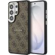 Захисний чохол Guess 4G Embossed Ring MagSafe для Samsung Galaxy S26 Ultra (S948) GUHMS26LP4MSEGCW - Brown (408539Z)