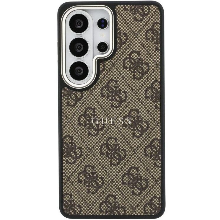 Захисний чохол Guess 4G Embossed Ring MagSafe для Samsung Galaxy S26 Ultra (S948) GUHMS26LP4MSEGCW - Brown (408539Z) Захисний чохол Guess 4G Embossed Ring MagSafe для Samsung Galaxy S26 Ultra (S948) GUHMS26LP4MSEGCW - Brown: фото 2 з 8