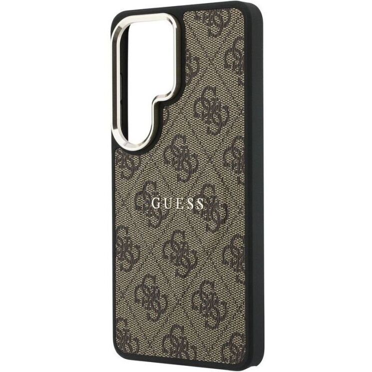 Захисний чохол Guess 4G Embossed Ring MagSafe для Samsung Galaxy S26 Ultra (S948) GUHMS26LP4MSEGCW - Brown (408539Z) Захисний чохол Guess 4G Embossed Ring MagSafe для Samsung Galaxy S26 Ultra (S948) GUHMS26LP4MSEGCW - Brown: фото 6 з 8