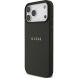 Защитный чехол Guess Grained Ring MagSafe для iPhone 17 Pro Max (GUHMP17XPGHSMMK) - Black (402885B). Фото 3 из 9