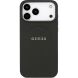 Защитный чехол Guess Grained Ring MagSafe для iPhone 17 Pro Max (GUHMP17XPGHSMMK) - Black (402885B). Фото 2 из 9