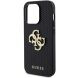 Защитный чехол Guess Perforated Glitter Logo для Apple iPhone 15 Pro Max - Black (349629B). Фото 6 из 8
