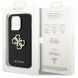 Защитный чехол Guess Perforated Glitter Logo для Apple iPhone 15 Pro Max - Black (349629B). Фото 8 из 8