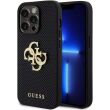 Защитный чехол Guess Perforated Glitter Logo для Apple iPhone 15 Pro Max - Black (349629B)