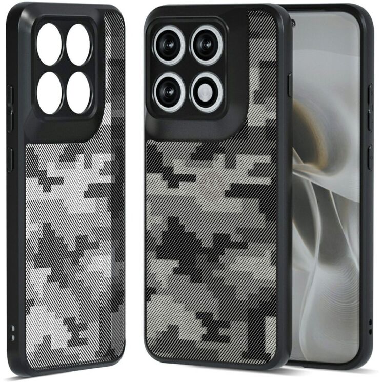 Защитный чехол IBMRS Military для Motorola Edge 70 Pro - Grid Camouflage: фото 1 из 7