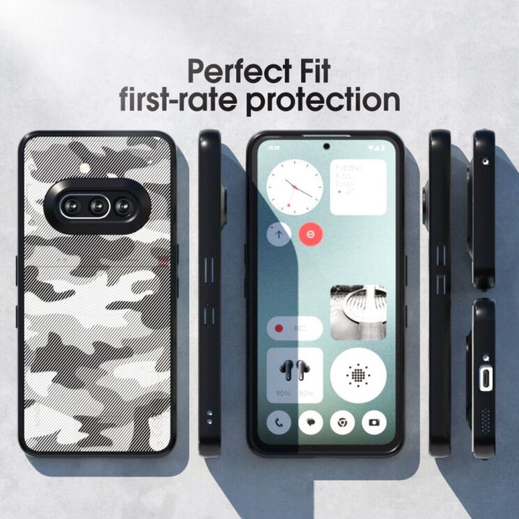 Защитный чехол IBMRS Military для Nothing Phone (3a) - Artistic Camouflage: фото 3 из 7
