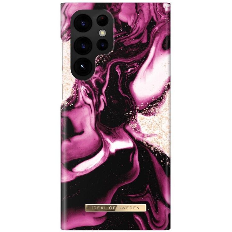 Захисний чохол iDeal Of Sweden Printed Case для Samsung Galaxy S21 (G991) - GoldenRubyMarble: фото 1 з 3