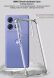 Защитный чехол IMAK Airbag MAX Case для Motorola Edge 50 Pro - Transparent Black (353602H). Фото 7 из 13