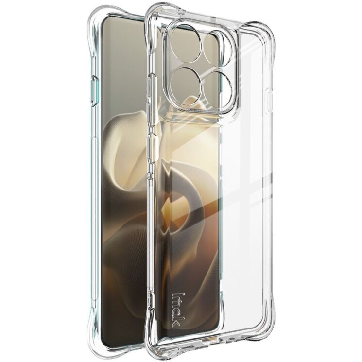 Захисний чохол IMAK Airbag MAX Case для Motorola Edge 60 Pro - Transparent: фото 1 з 11