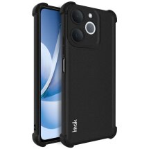 Захисний чохол IMAK Airbag Sand Case для Realme Note 70 - Matte Black: фото 1 з 9