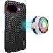 Защитный чехол IMAK Carbon Guard with MagSafe для Google Pixel 10a - Carbon Fiber (407367C). Фото 2 из 9