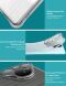 Защитный чехол IMAK Corrugated Airbag для Nothing CMF Phone 1 - Transparent (370919T). Фото 7 из 10