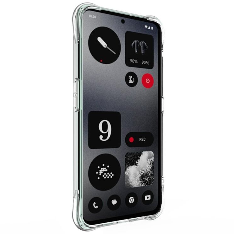 Защитный чехол IMAK Corrugated Airbag для Nothing CMF Phone 1 - Transparent: фото 2 из 10