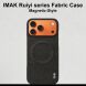 Защитный чехол IMAK Fabric Case with MagSafe для Apple iPhone 18 Pro Max / 17 Pro Max - Black (423892B). Фото 4 из 11